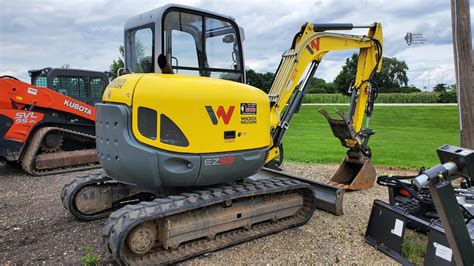 wacker neuson mini excavator tracks|2020 wacker neuson ez53.